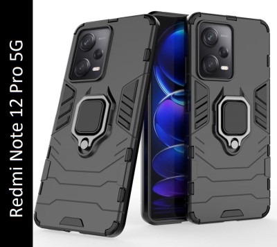 KWINE CASE Back Cover for REDMI Note 12 Pro 5G(Black, Shock Proof, Pack of: 1)