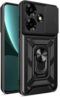 KrKis Back Cover for infinix Hot 30i(Black, Shock Proof, Silicon, Pack of: 1)