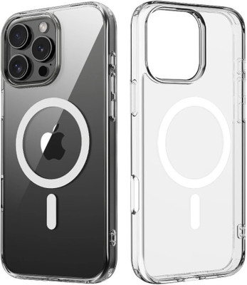 AuraX Back Cover for Apple iPhone 16 Pro Max(Transparent, Magsafe, Pack of: 1)