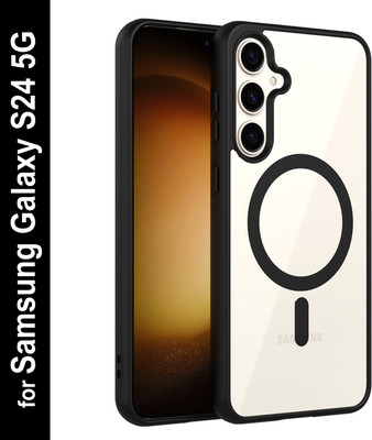 Zapcase Back Cover for Samsung Galaxy S24(Black, Magsafe, Pack of: 1)