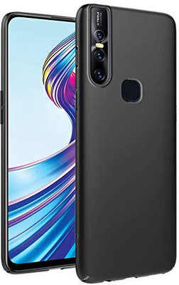 Elica Back Cover for vivo 1819(Black, Shock Proof, Silicon, Pack of: 1)