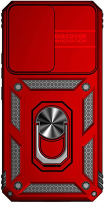 SmartPoint Bumper Case for Oppo Reno 8 5G(Red, Ring Case, Pack of: 1)