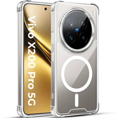 Artistque Back Cover for Vivo X200 Pro 5G(Transparent, Magsafe, Pack of: 1)