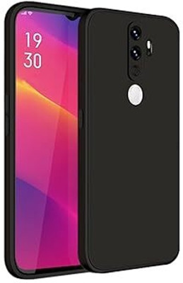 SHIVSHAKTI Back Cover for Oppo A5 2020 | Oppo A9 2020 Silicone Matte Finish Soft Back Case Cover for Oppo A5/A9 2020(Black, Camera Bump Protector, Silicon)