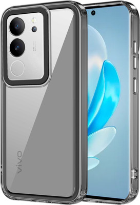 GLOBAL NOMAD Back Cover for Vivo V29 Pro 5G(Black, Grip Case, Pack of: 1)