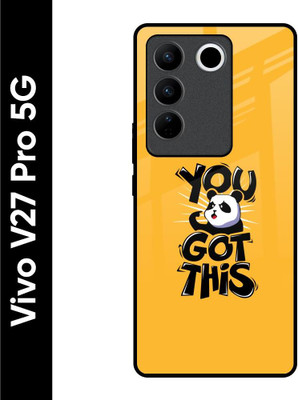 Hocopoco Back Cover for Vivo V27 Pro 5G(Yellow, Grip Case, Pack of: 1)