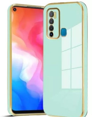 KARAS Back Cover for Infinix Hot 9 |View Electroplated Chrome 6D Case Soft TPU(Green, Dual Protection, Silicon, Pack of: 1)