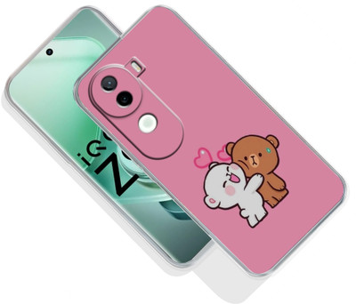 Mitvaa Back Cover for iQoo Z9S 5G(Multicolor, Dual Protection, Silicon, Pack of: 1)
