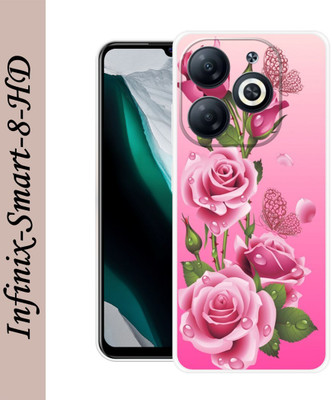 JAIKARA Back Cover for Infinix Smart 8 HD(Multicolor, Dual Protection, Silicon, Pack of: 1)