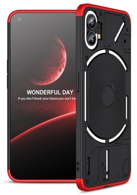 AKSP Back Cover for Luxary Front & Back Case 360 Degree Protection Nothing 1(Red, Black, Red, Dual Protection, Pack of: 1)