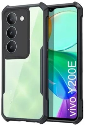 AXIB Back Cover for Vivo Y200E, Vivo Y200e 5G, Vivo T3 5G(Black, Camera Bump Protector, Pack of: 1)