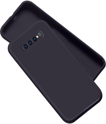 Spectacular ace Back Cover for Samsung Galaxy S10 Plus(Black, Dual Protection, Silicon, Pack of: 1)