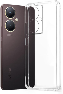 ADI Creations Back Cover for vivo Y27(Transparent, Camera Bump Protector, Silicon, Pack of: 1)