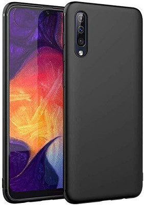 zaperhub Back Cover for Samsung Galaxy A50S(Black, Silicon)