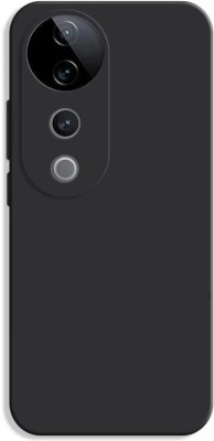 RDPS Back Cover for VIVO V40 PRO 5G,VIVO V40 5G(Black, 3D Case, Silicon, Pack of: 1)