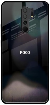 Hocopoco Back Cover for Poco M2(Multicolor, Grip Case, Pack of: 1)