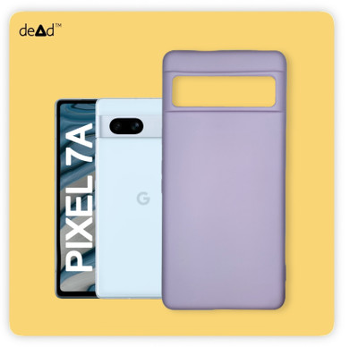 dead Back Cover for Google Pixel 7a 5G(Purple, Grip Case, Pack of: 1)