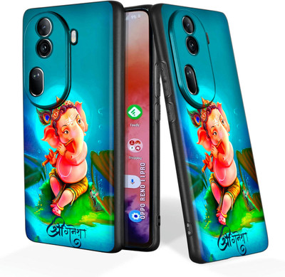 FeelWhiz Back Cover for Oppo Reno 11 Pro 5G(Black)