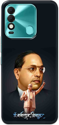NDCOM Back Cover for Tecno Spark 8 Dr. Babasaheb Ambedkar Printed(Multicolor, Hard Case, Pack of: 1)