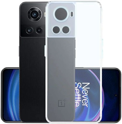 Flipkart SmartBuy Back Cover for OnePlus 10R 5G(Transparent, Silicon, Pack of: 1)