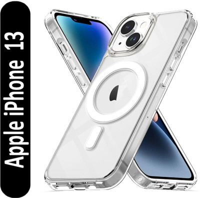 Socaso Back Cover for Apple Iphone 13(Transparent, Magsafe, Pack of: 1)