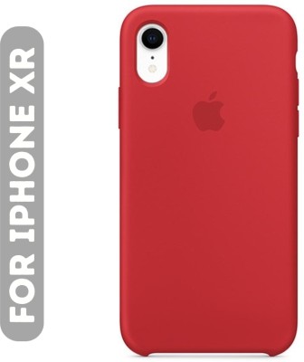 xooy Back Cover for iPhone XR, Silicone Cover, Compatible with Magsafe Wireless Charging(Red, Grip Case, Silicon, Pack of: 1)