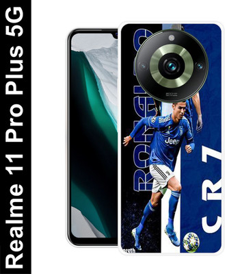 itrusto Back Cover for realme 11 Pro Plus 5G(Blue, White, Shock Proof, Silicon, Pack of: 1)
