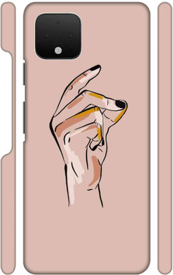 YAPZONE Back Cover for Google Pixel 4 XL(Multicolor, 3D Case, Pack of: 1)