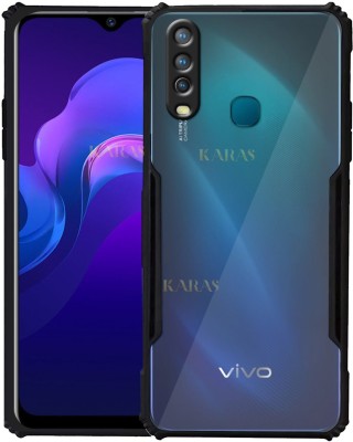 bunny Back Cover for Vivo Y15(Transparent, Camera Bump Protector, Pack of: 1)