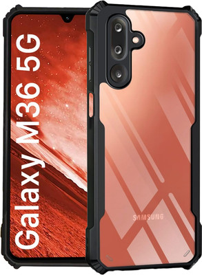 SHINESTAR. Back Cover for Samsung Galaxy M36 5G, Samsung Galaxy F36 5G(Black, Pack of: 1)
