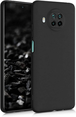 OneLike Back Cover for Xiaomi Mi 10i 5G(Black, Flexible, Silicon, Pack of: 1)