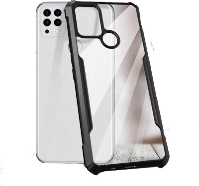 Micvir Back Cover for Tecno Pova(Transparent, Black, Shock Proof, Pack of: 1)