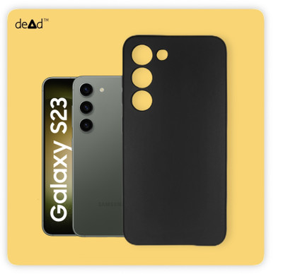 dead Back Cover for SAMSUNG Galaxy S23 5G(Black, Grip Case, Pack of: 1)