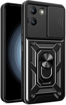 SkyTree Back Cover for vivo Y200 Pro 5G(Black, Shock Proof, Pack of: 1)