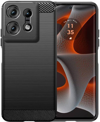 PStuff Back Cover for Motorola Moto Edge 50 Pro 5G |Total Camera Protection | Anti-FingerPrint Finish(Black, Rugged Armor, Pack of: 1)