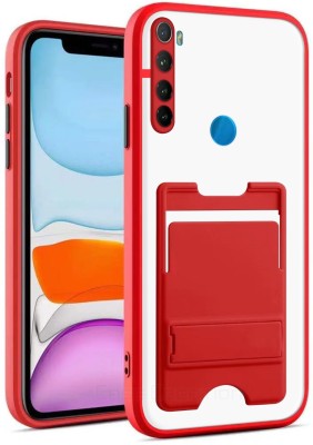 CASE CREATION Back Cover for Xiaomi Redmi Note 8, Redmi Note 8(Red, Rugged Armor, Pack of: 1)