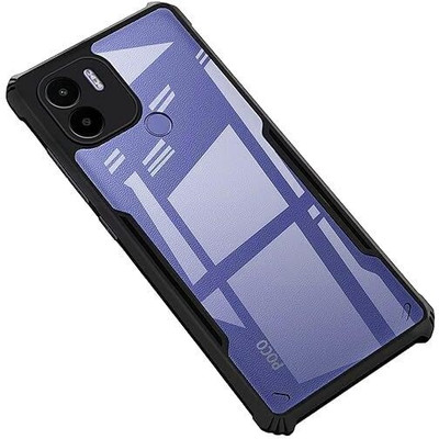Kosher Traders Back Cover for Xiaomi Redmi POCO C51 ( Shockproof bumper eagle case )(Black, Dual Protection)