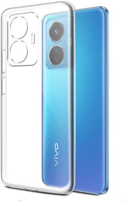 S-Softline Back Cover for Vivo T1 44W, premium pocket-friendly Slim profile(Transparent)