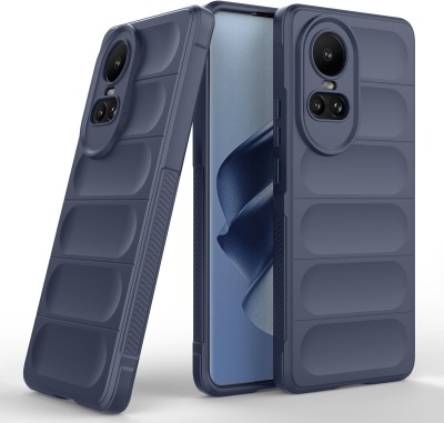 GLOBAL NOMAD Back Cover for OPPO Reno 10 5G(Blue, Grip Case, Silicon, Pack of: 1)