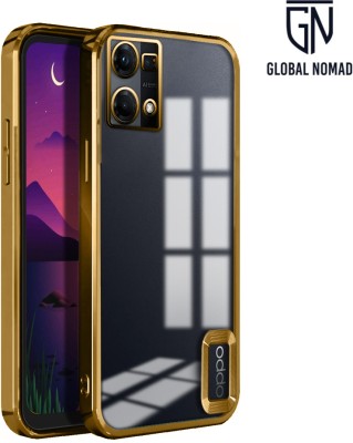 GLOBAL NOMAD Back Cover for OPPO F21 Pro 4G(Gold, Shock Proof, Pack of: 1)