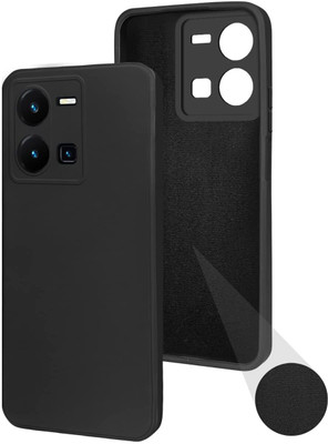 MVMS Back Cover for Vivo Y35(Black, Shock Proof, Pack of: 1)