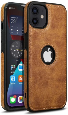 SUNSHINE Back Cover for Flexible Pu Leather Super Soft-Touch | Bumper Case for APPLE iPhone 11(Brown, Camera Bump Protector, Pack of: 1)