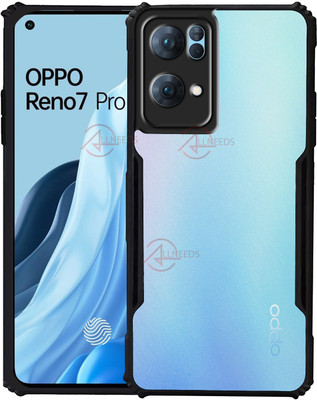 aadhvik Back Cover for OPPO RENO7 Pro 5G(Black, Matte Finish, Pack of: 1)