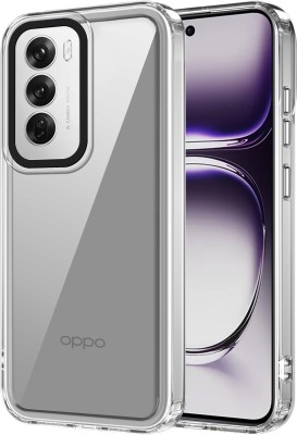 GLOBAL NOMAD Back Cover for OPPO Reno 12 Pro 5G(Transparent, Grip Case, Pack of: 1)