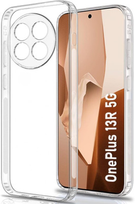Anita Back Cover for Transparent Ultra Clear Soft Case Camera Protection Back Cover Case for OnePlus 13R 5G(Transparent, Flexible, Silicon, Pack of: 1)
