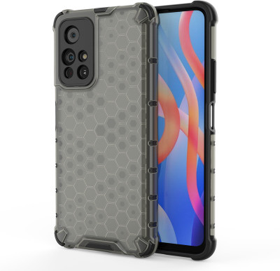 Glaslux Back Cover for Mi Redmi Note 11 5G / Note 11T 5G / Poco M4 Pro 5G(Black, Dual Protection, Pack of: 1)