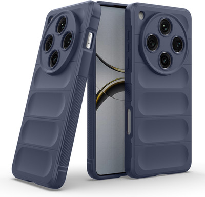 GLOBAL NOMAD Back Cover for Oppo Find X8 Pro 5G(Blue, 3D Case, Silicon, Pack of: 1)