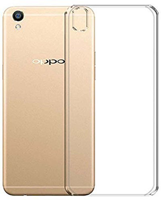 Xesus Back Cover for Oppo A37(Transparent, Dual Protection, Silicon, Pack of: 1)