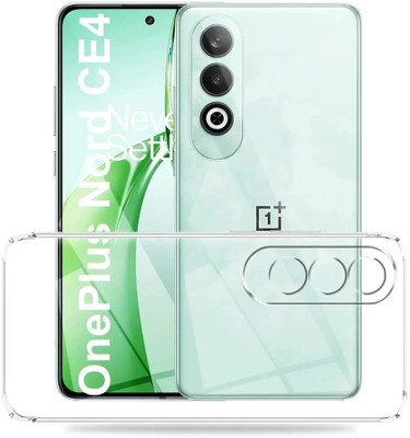CoverKraft Back Cover for oneplus Nord CE4(Transparent, Grip Case, Pack of: 1)