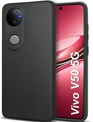 Sciforce Pouch for vivo V50e 5G, IQOO Z10R, CA6(Black, Flexible, Pack of: 1)